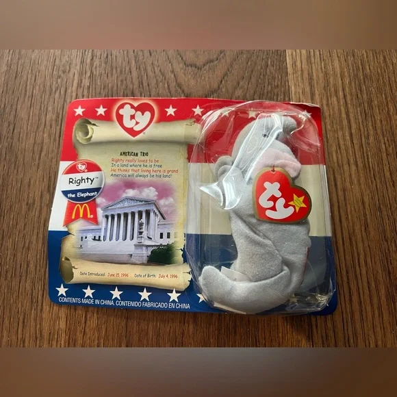 McDonalds American Trio beanie babies - Picture 3 of 10